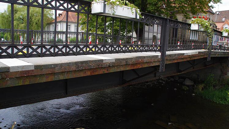 Die Spitalbrücke ist marode.  Foto: Archiv