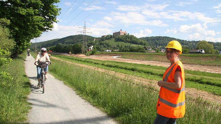 Andrea Künzl muss immer mal wieder auch Radfahrern Auskunft geben.