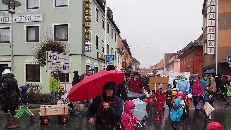 Faschingszug in Höchstadt  Foto: Theresa Schiffl