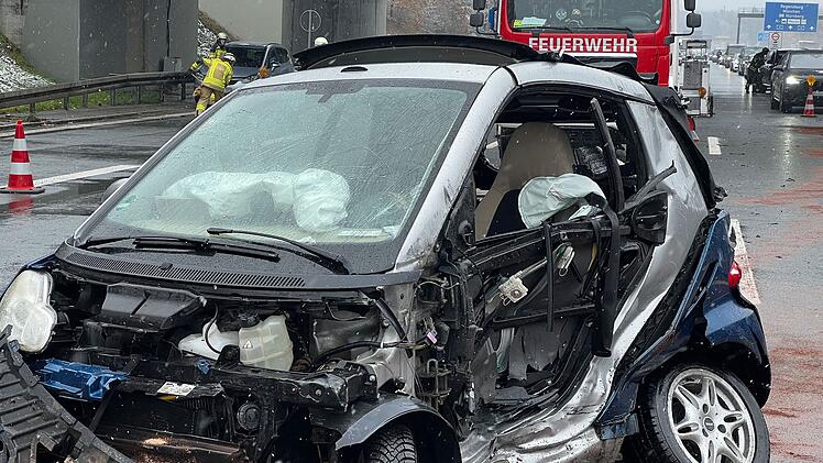 Schwerer Unfall auf A3