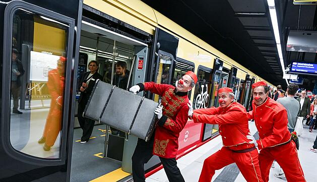 Er&ouml;ffnung der S-Bahnstrecke Hauptbahnhof-Gesundbrunnen