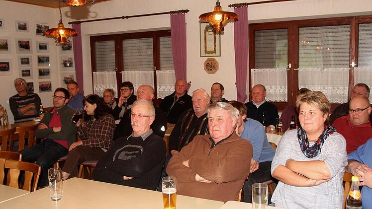 Auf großes Interesse stieß die Bürgerversammlung in Dörflis, einem Stadtteil von Königsberg.