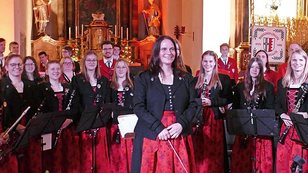 Der Musikverein Rannungen ist in der St. Bonifatius-Kirche aufgetreten.