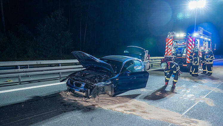 Unfall auf A73 bei Bamberg