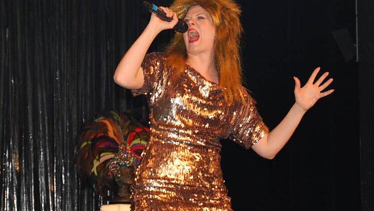 Las Vegas-Show in Bad Kissingen. Foto Sigismund von Dobschütz