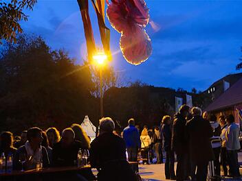 In den Abendstunden treffen die Besucher auf der Museumsinsel ein.Foto: Gerd Schaar
