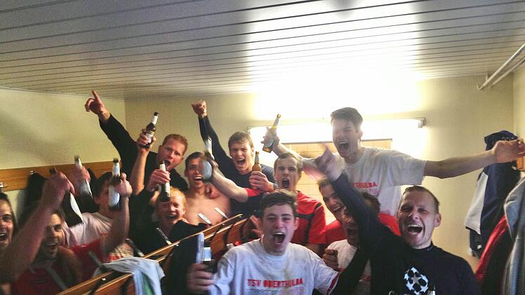 Meister-Impressionen mit dem TSV Oberthulba.