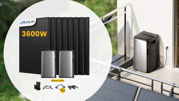 EcoFlow STREAM Ultra im Komplett-Set: