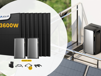 EcoFlow STREAM Ultra im Komplett-Set: