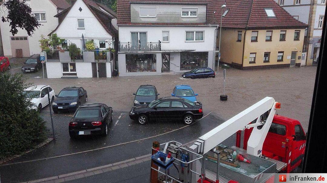 Hochwasser Landkreis Lichtenfels 26. Juli 2016