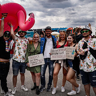 Super Partystimmung am Airport in Nürnberg!