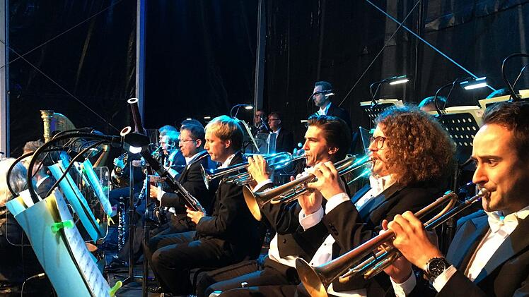 Impressionen vom Coburger Klassik-Open-Air im Rosengarten mit dem Philharmonischen Orchester des LandestheatersFoto: Jochen Berger