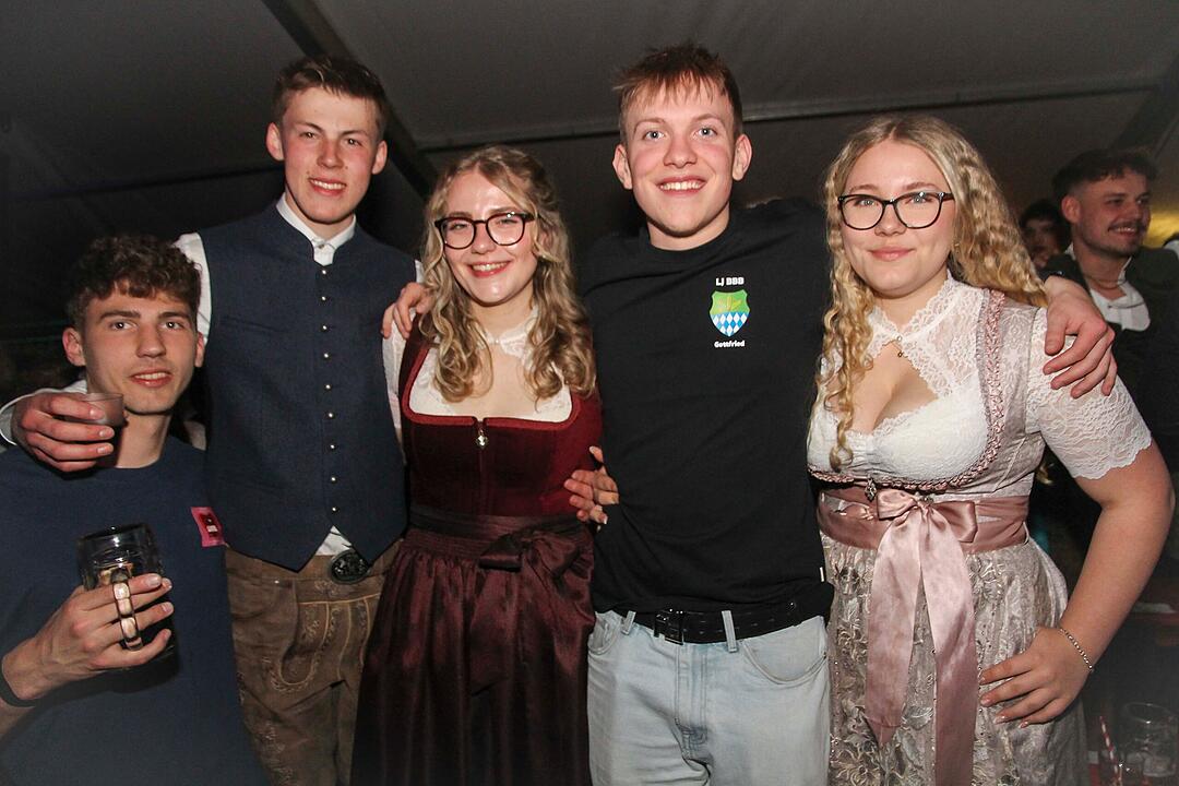 Die Partyband "highline" sorgte f&uuml;r gute Stimmung.