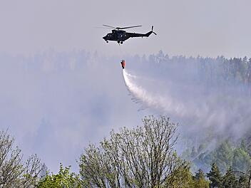 Waldbrand im Nationalpark B&ouml;hmische Schweiz