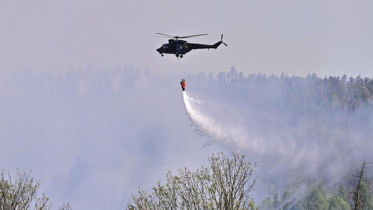 Waldbrand im Nationalpark B&ouml;hmische Schweiz