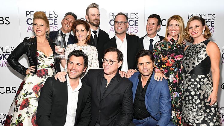 Der Cast von "Fuller House", die Fortsetzung der beliebten Sitcom "Full House".