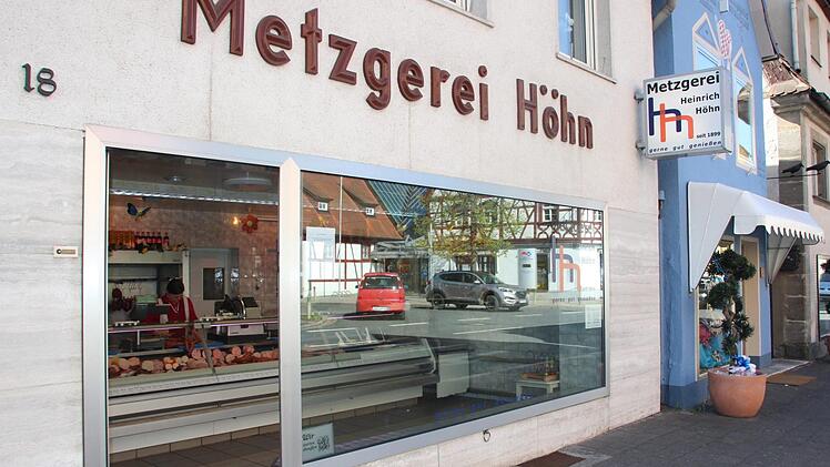 Nach über 17 Jahren ist Schluss: Mit der Metzgerei Höhn verschwindet ein Traditionsbetrieb aus dem Forchheimer Stadtbild.  Foto: Andreas Schmitt