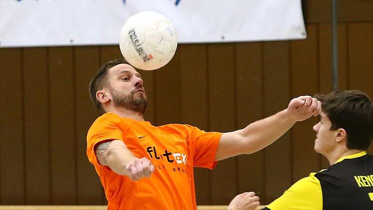 ATS-Spielertrainer Florian Hohla im Vorrundenspiel gegen Ködnitz (2:1). Foto: Monika Limmer