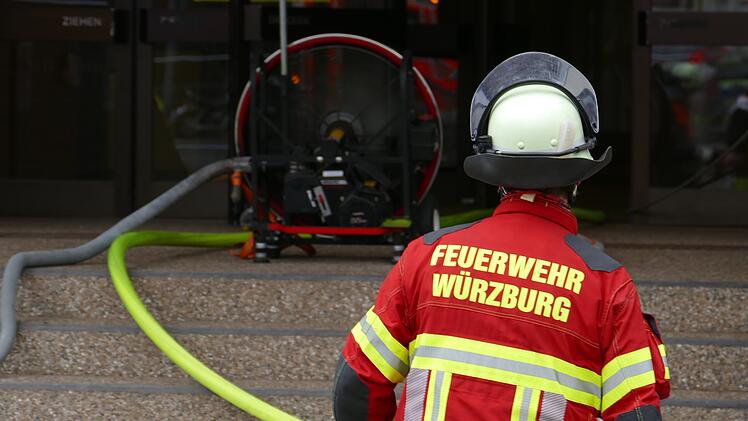 Brand in Grundschule in Grombühl