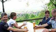 Der Ausblick auf dem Pretzfelder Keller ist einfach grandios.