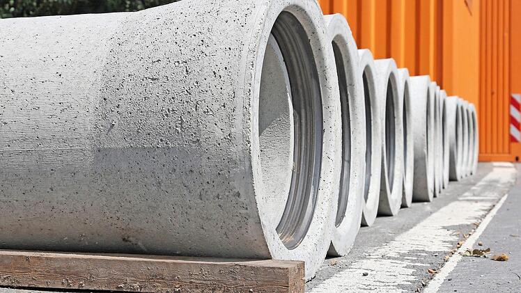 Die Abwasserleitung Neuensorg schlägt im Marktleugaster Haushalt mit 1,3 Millionen Euro zu Buche. Foto: FT/Archiv