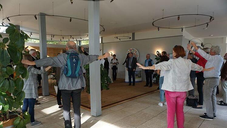 Zum mitmachen waren die Besucher am Samstag in der Georgi-Kurhalle in Bad Brückenau eingeladen, um Tipps und Anregungen für ein aktives Leben mitzunehmen. Foto: Marion Eckert