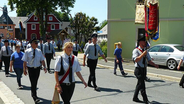 Die Feuerwehr Presseck ...
