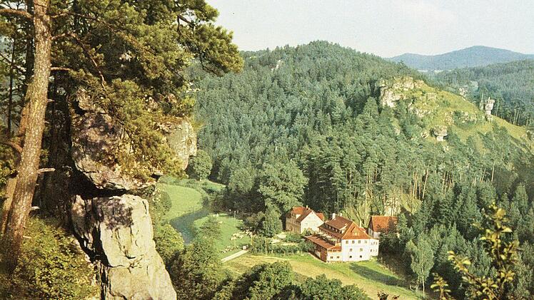 Idyllischer Blick auf  die PulvermühleFoto: Reinhard Löwisch