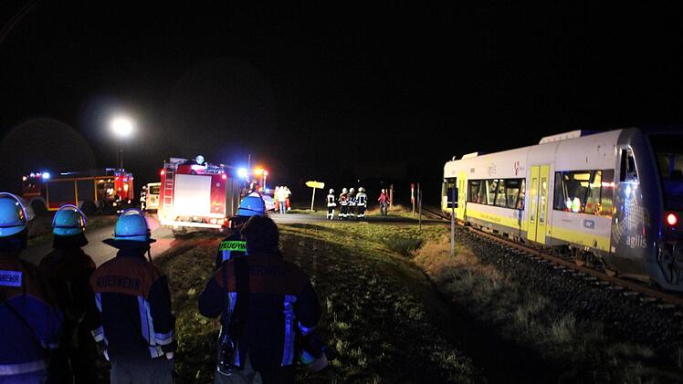Ein Großaufgebot an Hilfskräften war zur Unfallstelle geeilt.