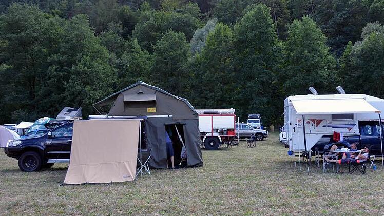 Globetrotter-Treff in Nickersfelden.Peter Rauch