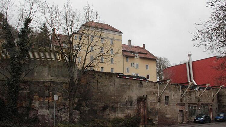 Das Brauhof-Areal vom Hahnweg aus gesehen. Fotos: Simone Bastian