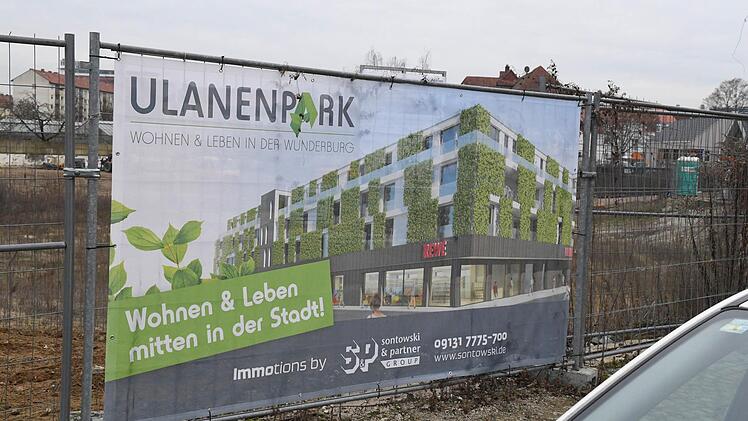 Spatenstich am "Ulanenpark". Foto: Ronald Rinklef