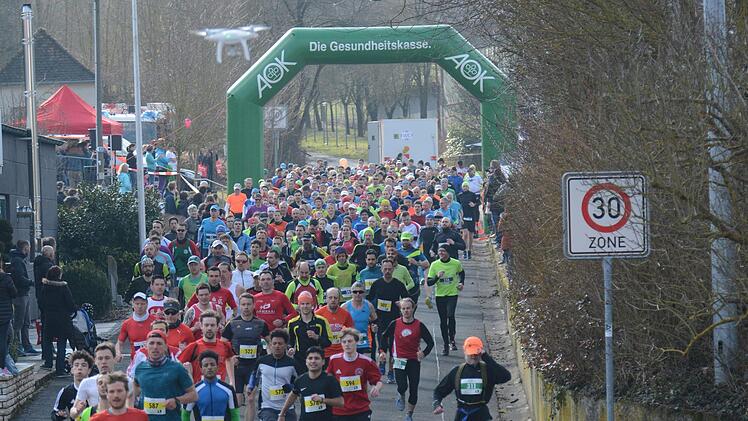 Startschuss zum Saaletal-Marathon des SV Ramsthal.ssp