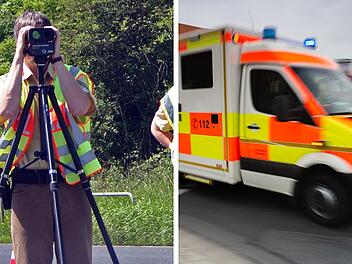 "Flog sechs Meter durch die Luft": Polizist bei Geschwindigkeitskontrolle angefahren