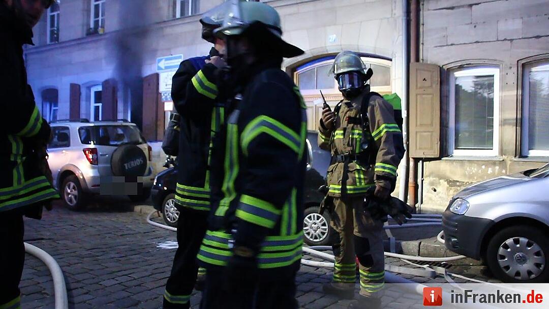 Brand in Fürth mit acht Verletzten