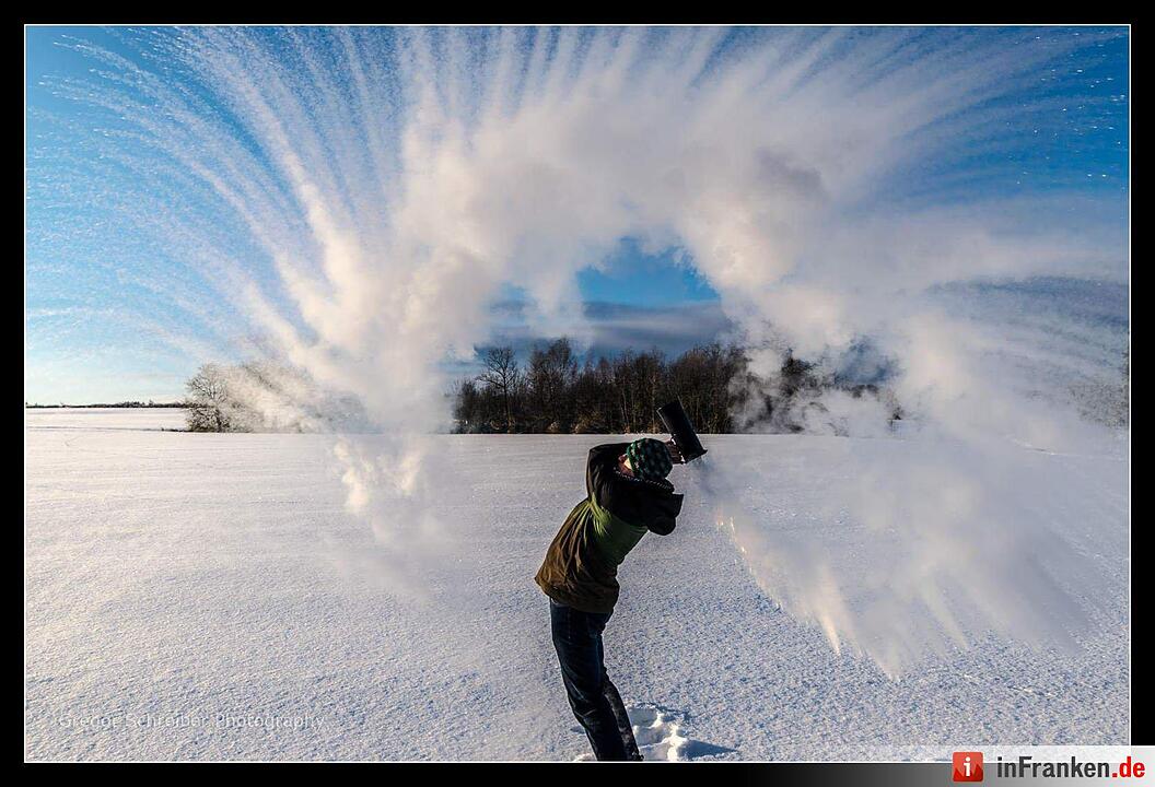 Eis und Schnee in Franken - die schönsten Winterleserfotos