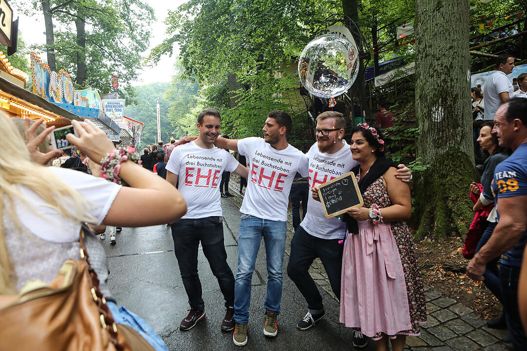 Forchheim; Annafestumzug; Annafeststimmung; Foto: Barbara Herbst
