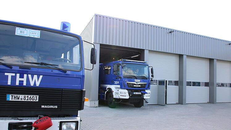 Die Fahrzeug-Halle hat eine Nutzfläche von 326 Quadratmetern. Foto: Ralf Ruppert