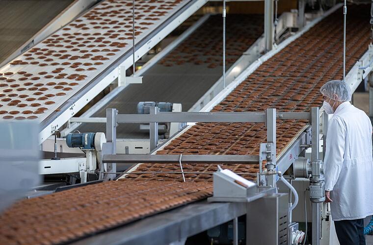 Lebkuchenproduktion auf Hochtouren: Viertel für Export