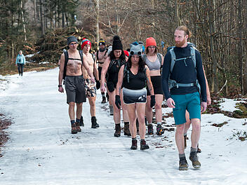 Eiswandern im Fichtelgebirge