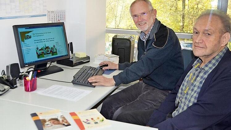 Friedrich Speth (links) und Hans Münck möchten eine Gruppe gründen, in der sich pflegende Angehörige austauschen können.  Foto: Bernhard Panzer