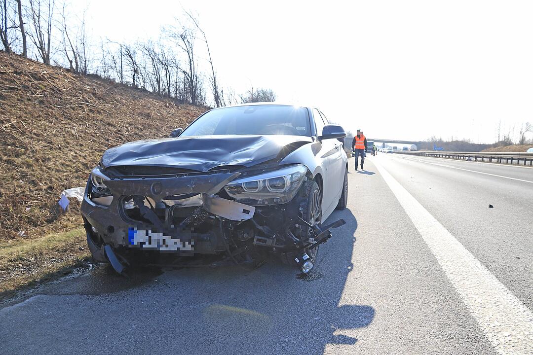 BMW kracht in Seat - Unfall auf der A73 bei Bad Staffelstein