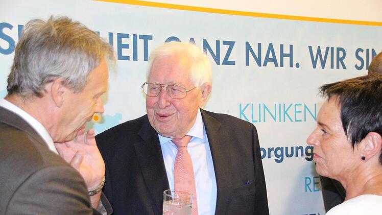 Kennen einander schon lange: Thomas Müller, Bernhard Vogel, Christine Zitzmann. Foto: Simone Bastian