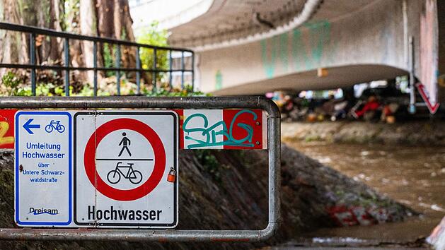 Erhöhte Hochwassergefahr