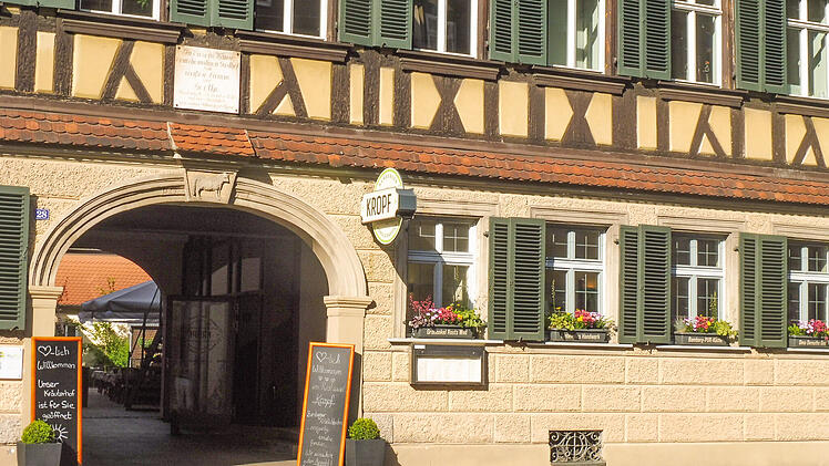Bamberg: Wirt gibt beliebtes Restaurant "Kropf" auf - keine Gastro-Rückkehr geplant