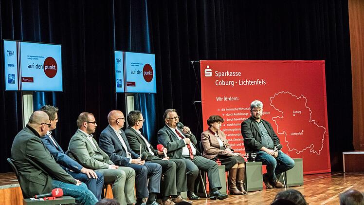 Impressionen vom Coburger Regionentalk zur Landratswahl im KongresshausFoto: Jochen Berger