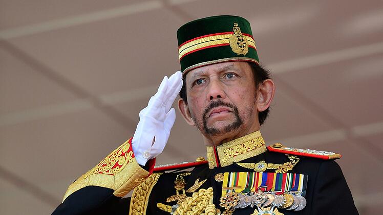 Der Sultan von Brunei Hassanal Bolkiah