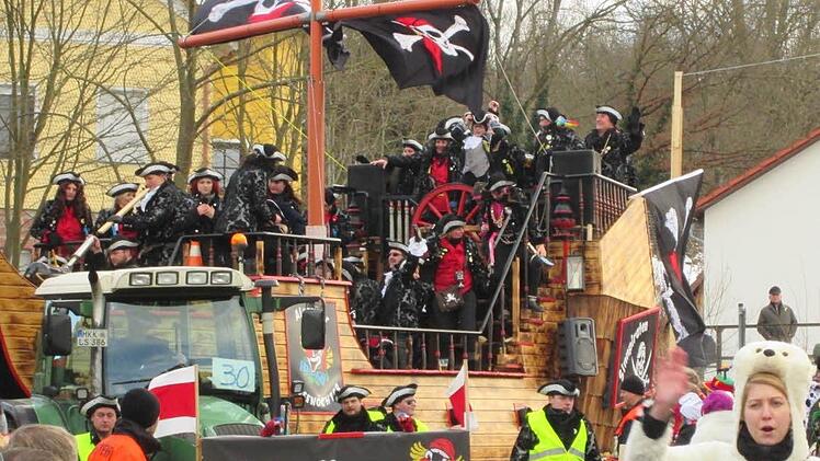 Die Sinnpiraten aus Altengronau. Foto: Diana Leitsch