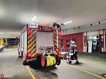 Bamberg: Feuerwehreinsatz am Klinikum - gebrochene Leitung löst Alarm aus