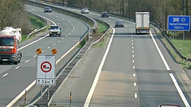 Links und rechts der Betriebsumfahrt der A 70 bei Altenreuth soll eine sogenannte Seitendeponie mit L&auml;rmschutzwirkung angelegt werden.